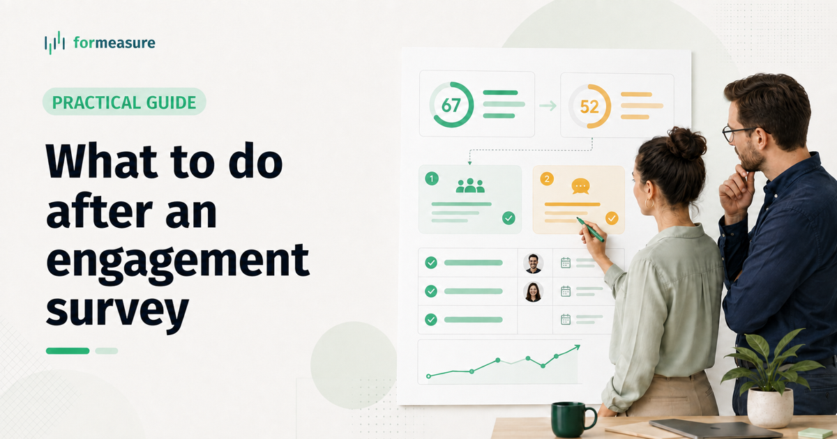 Cover for “What to Do After an Employee Engagement Survey”