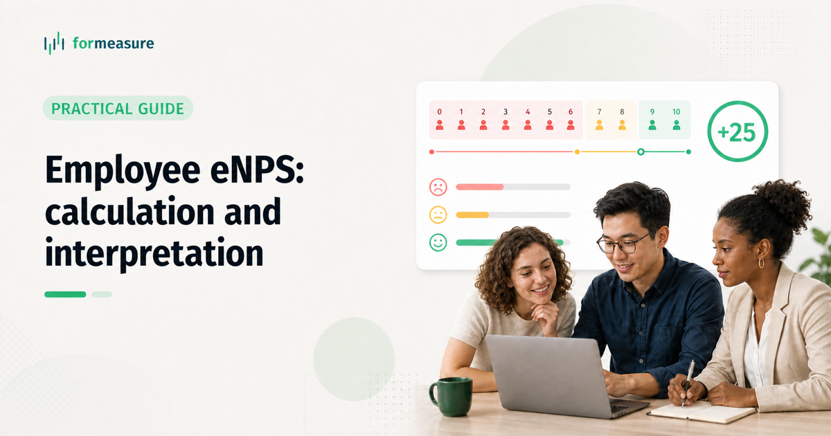 Cover for “Employee Net Promoter Score (eNPS): How to Calculate and Use It”